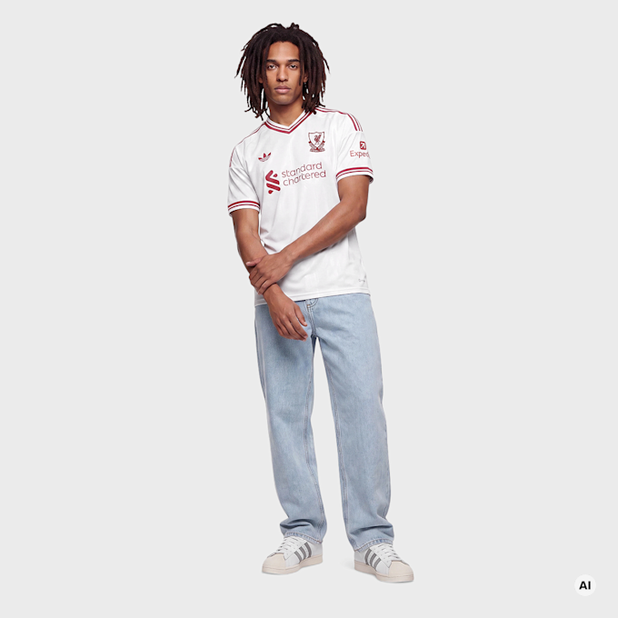 adidas Originals FC Liverpool 26/27 Away Jersey weiß 100595 4