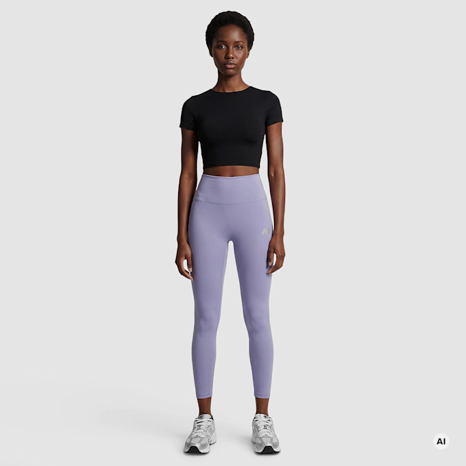 New Balance Essential High Rise Legging 25” fioletowy 100596 4