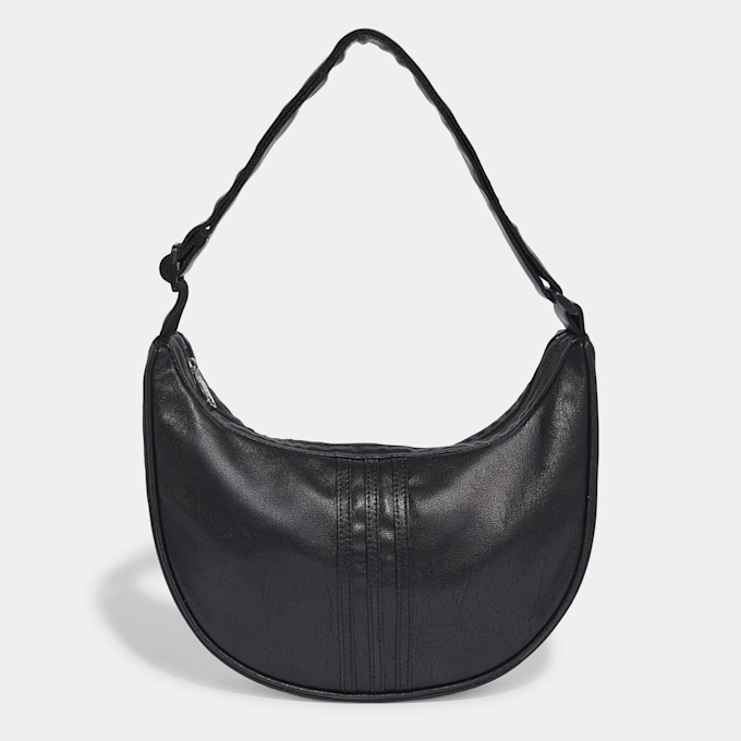 adidas Originals Adicolor Half Crescent Bag Metallic PU noir 100650 2