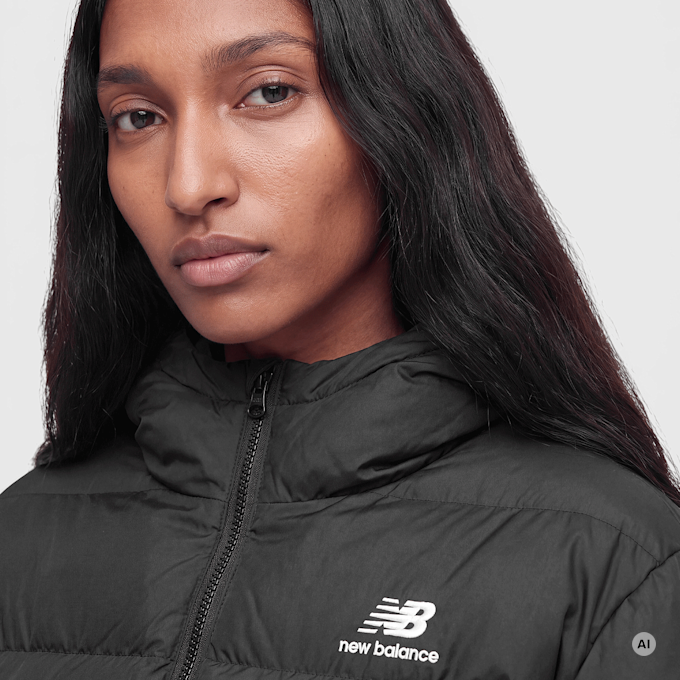 New Balance Boston Puffer Jacket schwarz 100604 3
