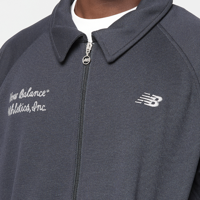 New Balance Sport Legacy Pique Jacket blauw 100630 3