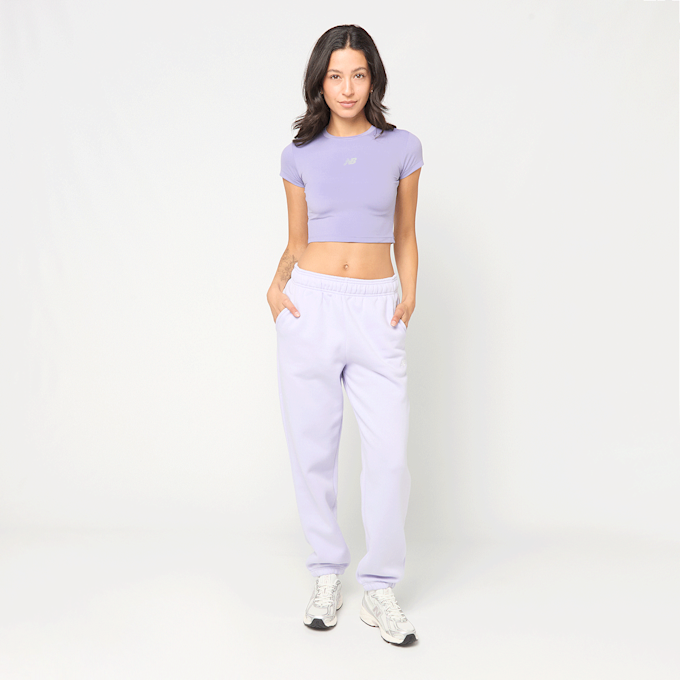 New Balance Harmony Fitted T-Shirt ljubičasta 100609 4