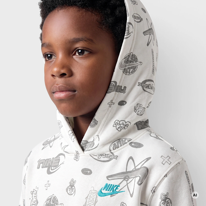 Nike Sportswear All Over Print Fleece 2-Piece Set multicolorido 100684 4