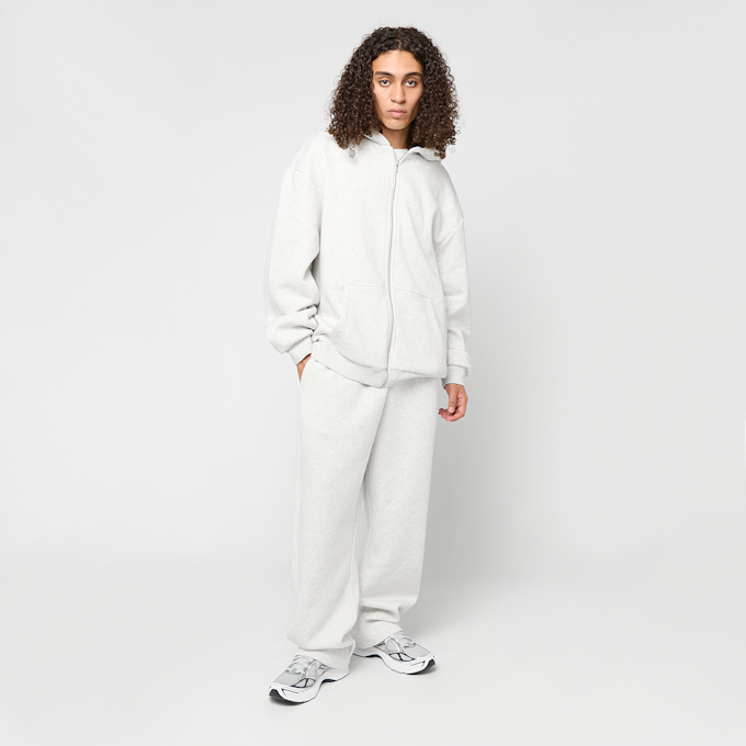 Urban Classics Fluffy Zip Hoody siva 100705 4