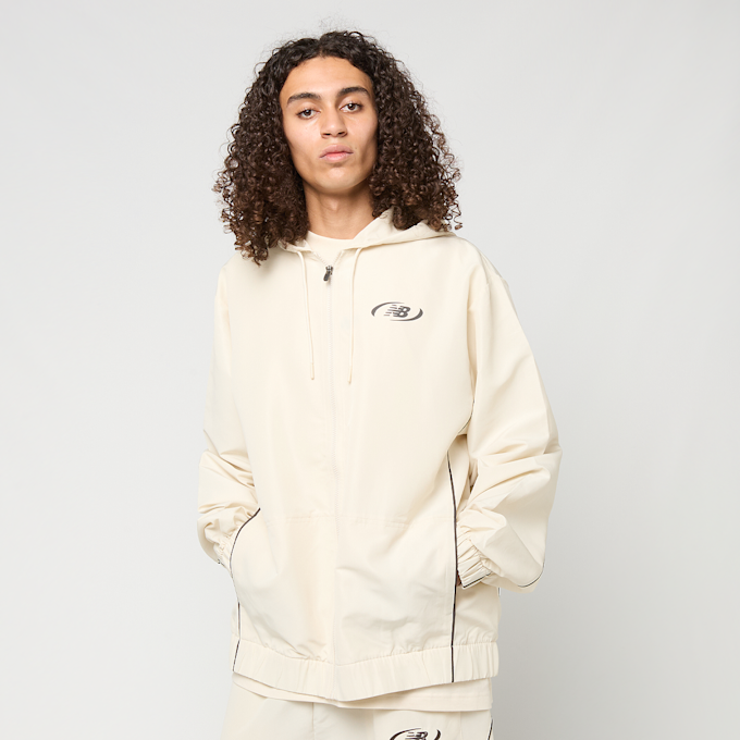 New Balance Trackside Woven Jacket beige 100639 2