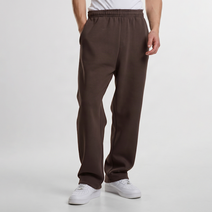 Urban Classics Fluffy Trackpants brun 100716 1