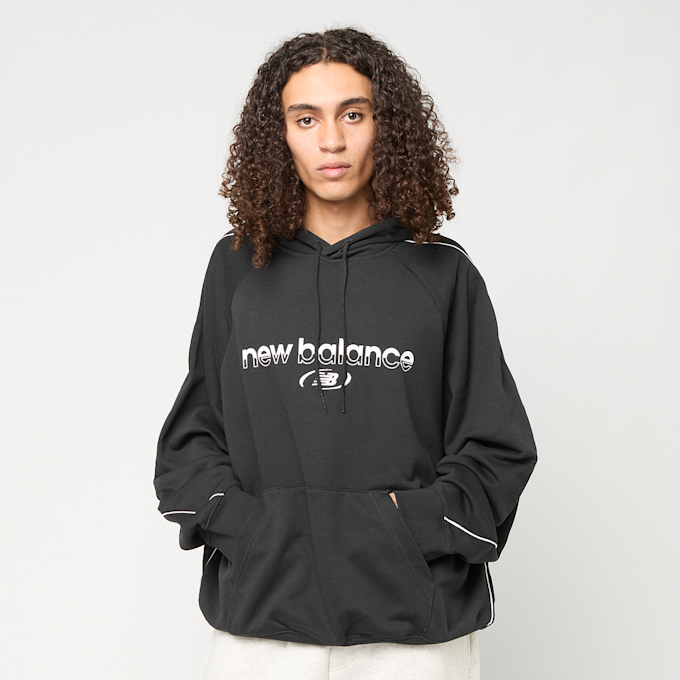 New Balance Trackside French Terry Hoodie nero 100646 1