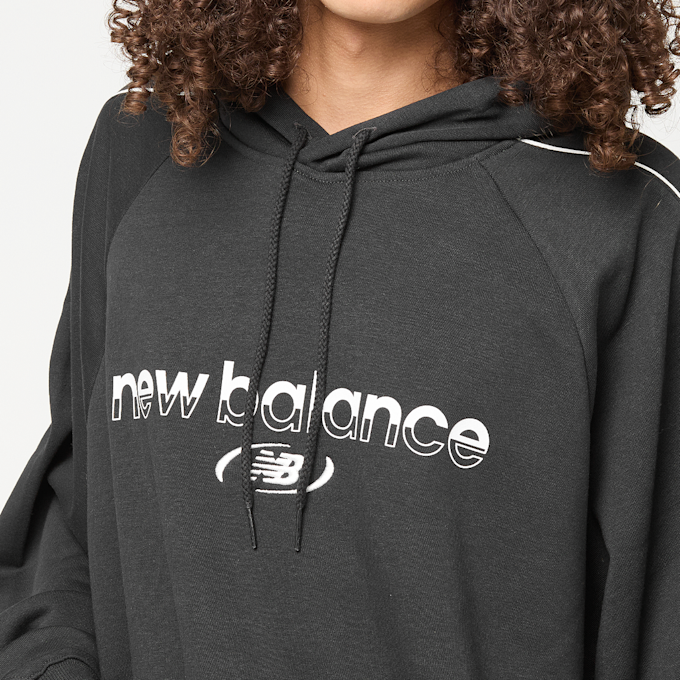 New Balance Trackside French Terry Hoodie nero 100646 3