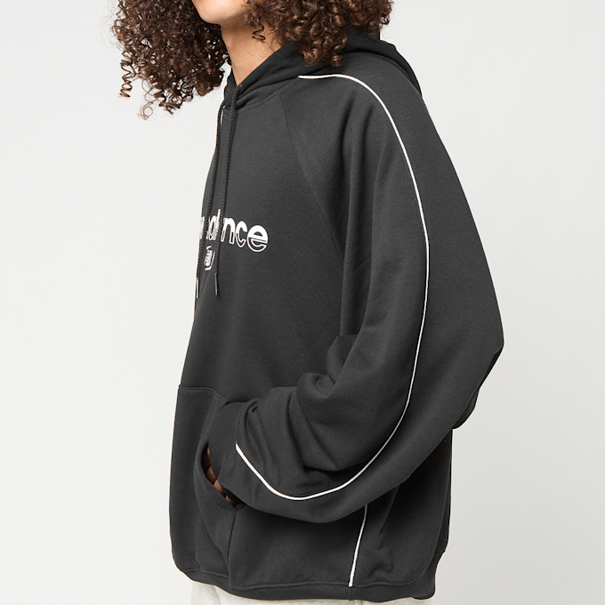 New Balance Trackside French Terry Hoodie preto 100646 5