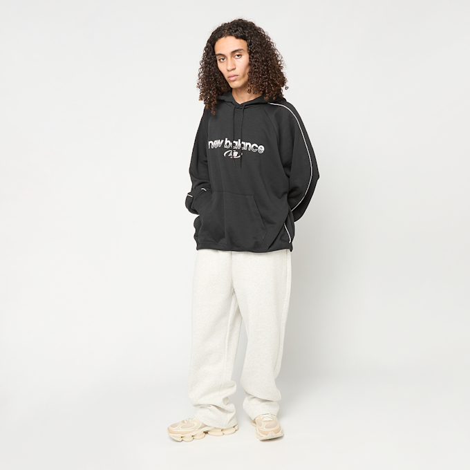 New Balance Trackside French Terry Hoodie czarny 100646 6