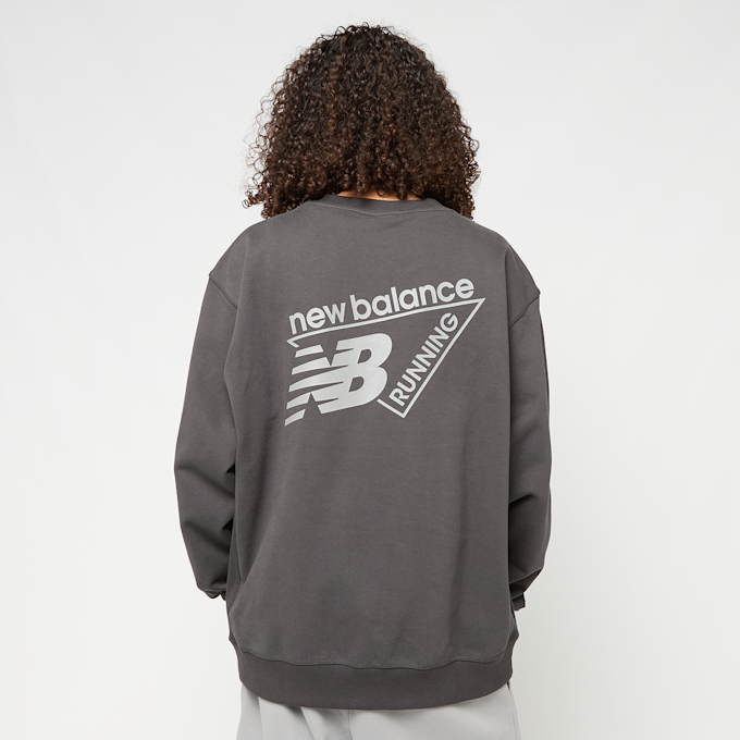 New Balance Classic Tri-Logo French Terry Crew szary 100645 1
