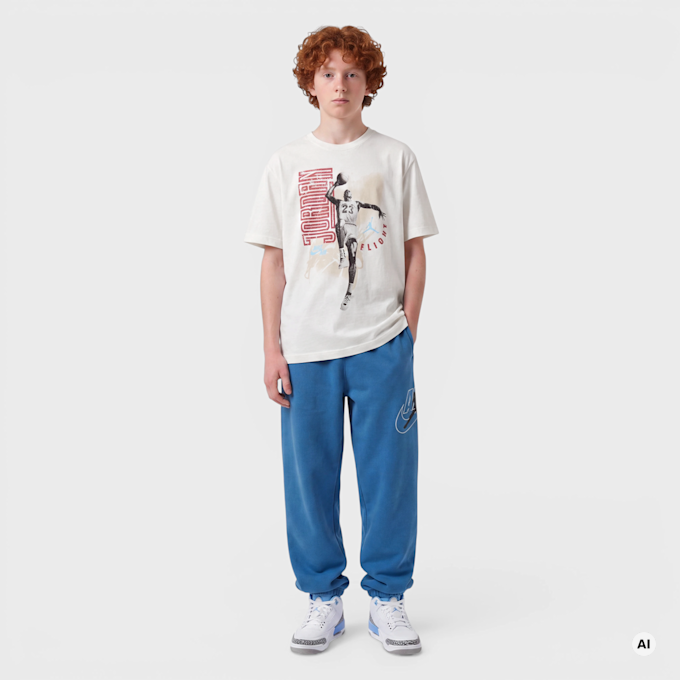 Jordan JDB MJ Retro Hangtime Short Sleeve Tee multicolor 100797 4