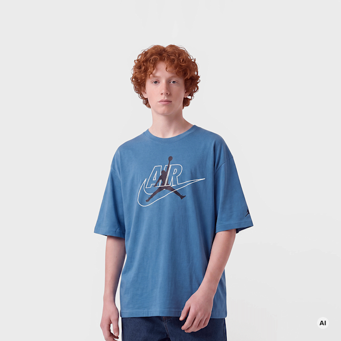 Jordan Air Swoosh Jumpman Shortsleeve Tee blu 100799 1