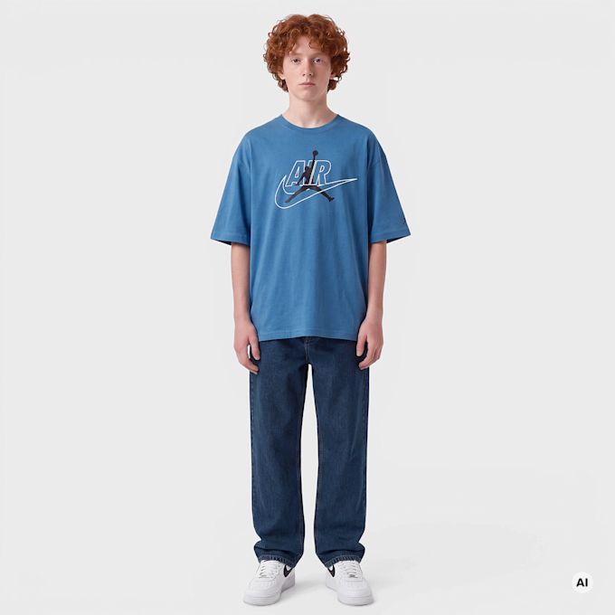 Jordan Air Swoosh Jumpman Shortsleeve Tee blu 100799 4