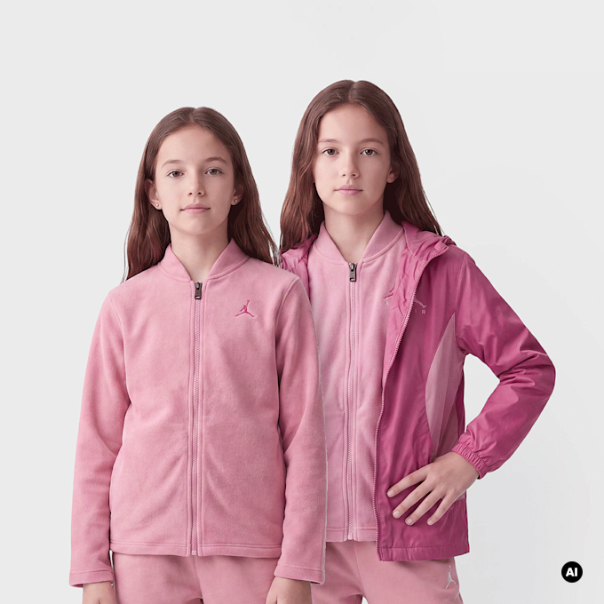 Jordan 3 IN 1 Systems Jacket rosa 100805 1