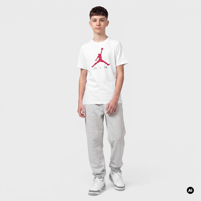 Jordan JDB MJ Brooklyn Graphics Short Sleeve Tee blanc 100816 4