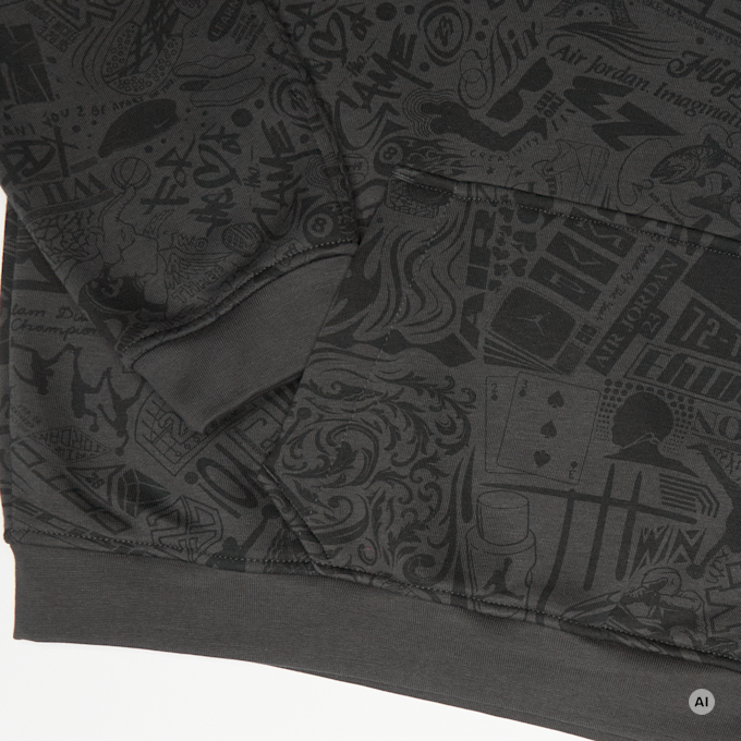 Jordan JDB MJ Brooklyn Hoodie cinzento 100783 4