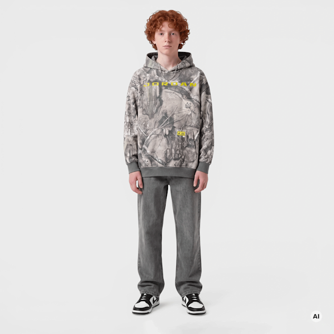 Jordan Brooklyn Realtree SSNL Fleece Pullover beige 100793 4
