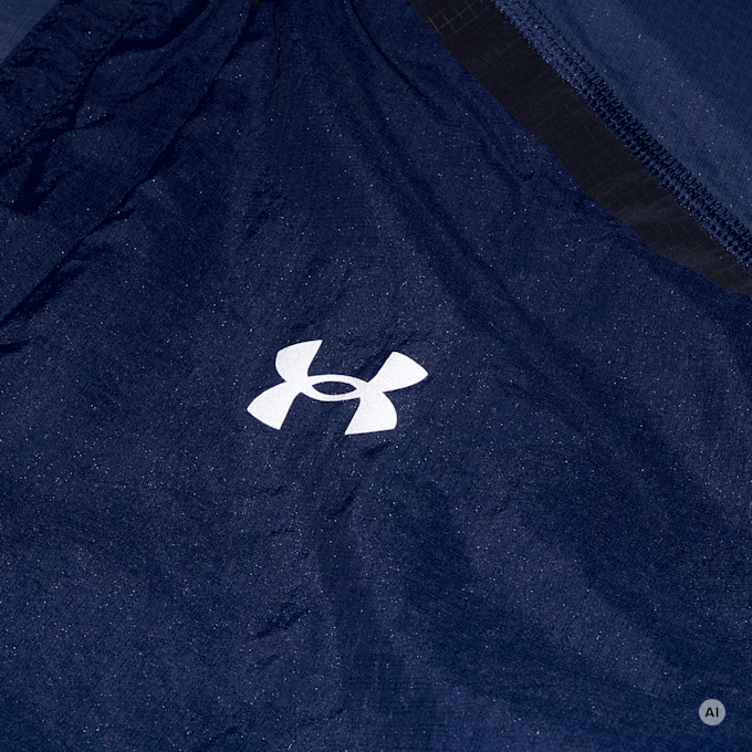 Under Armour Unstoppable Woven Halfzip blauw 100767 4