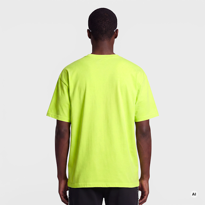 Under Armour Heavyweight Metal Logo Short Sleeve verde 100768 2