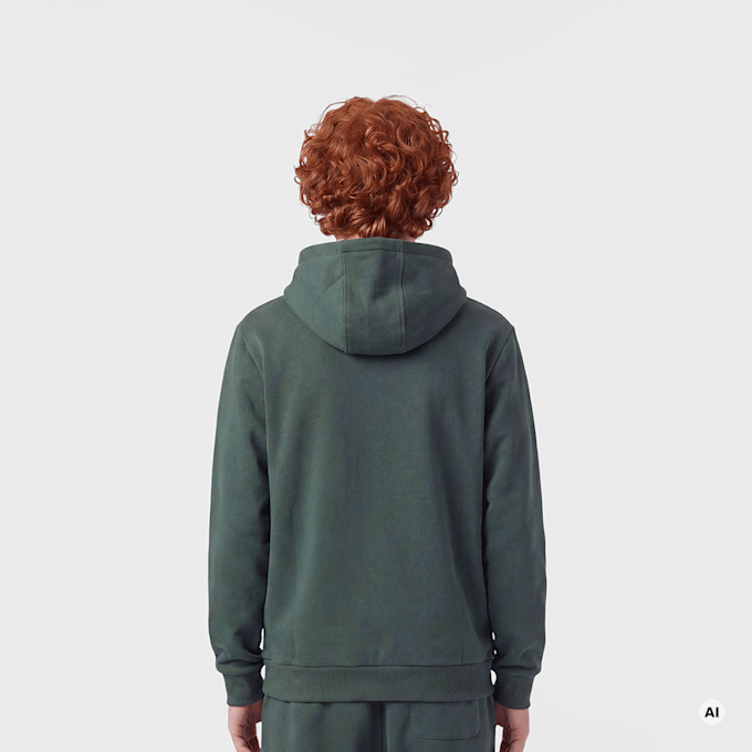 Urban Classics Fluffy Hoody black vert 100937 2