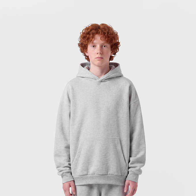 Urban Classics Fluffy Hoody grau 100939 1
