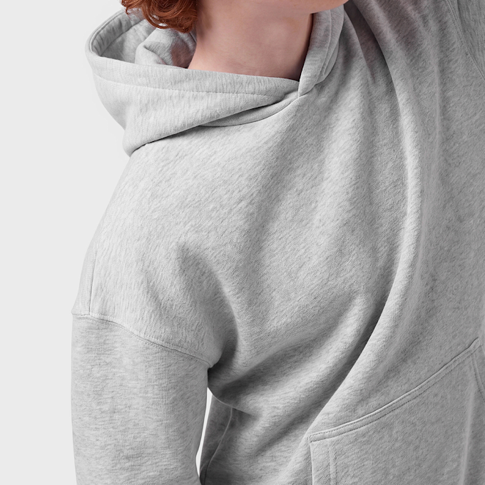Urban Classics Fluffy Hoody grigio 100939 3