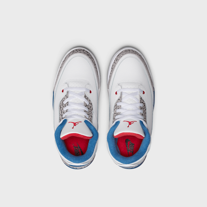 Jordan Air Jordan 3 Retro Crianças “True Blue” azul 100958 6