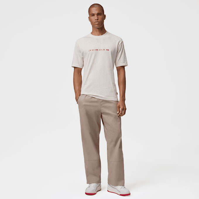 Jordan Brooklyn Graphic Shortsleeve Crew beige 101099 5