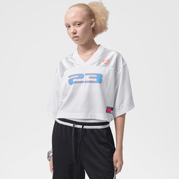 Jordan Brooklyn Shortsleeve Jersey Top weiß 101158 1