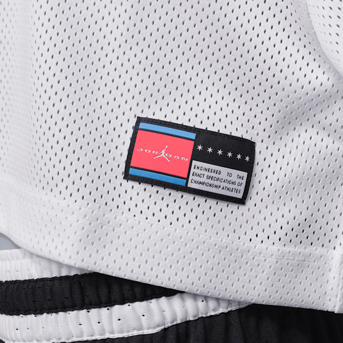 Jordan Brooklyn Shortsleeve Jersey Top wit 101158 6