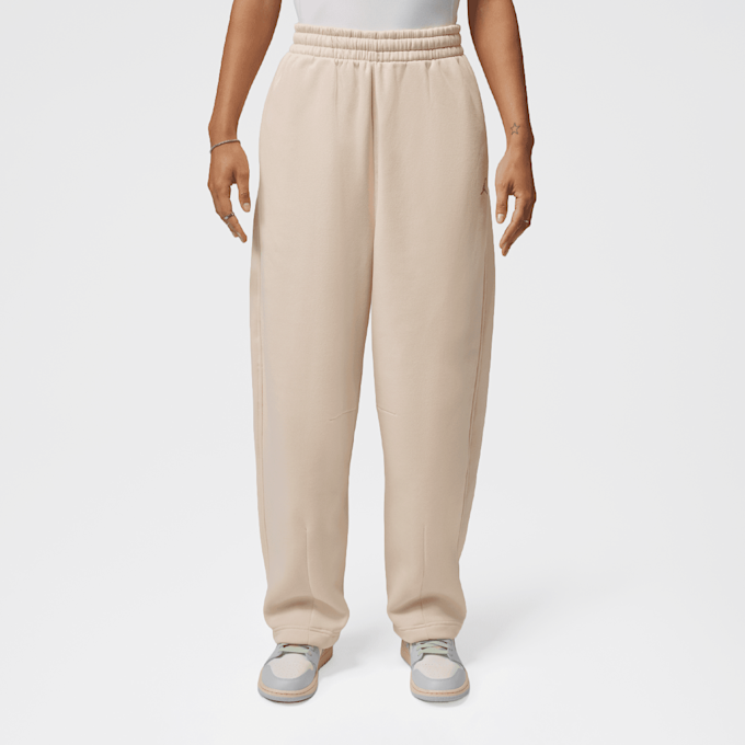 Jordan Brooklyn Fleece Wide-Leg Pant beige 101142 1