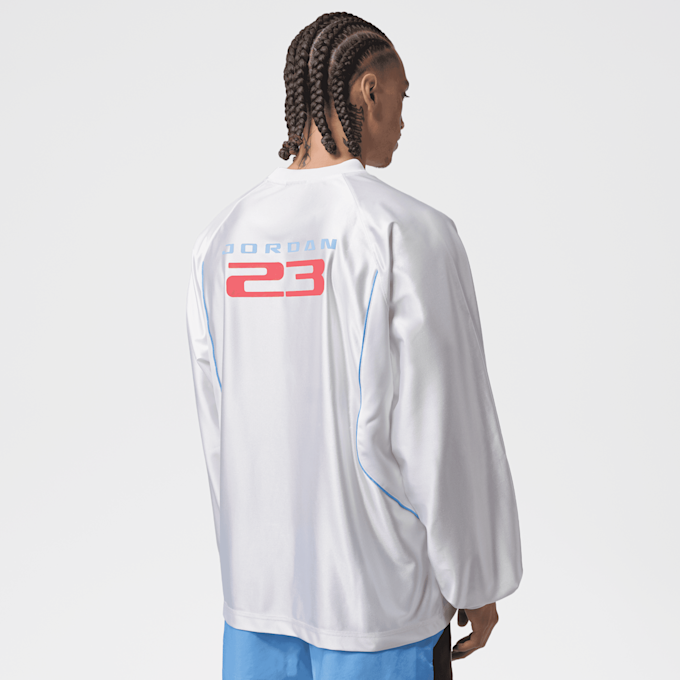Jordan Brooklyn Long-Sleeve Goalie Top blanco 101063 2