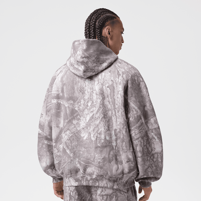 Jordan Brooklyn Realtree Fleece Hoodie blanc 101075 2