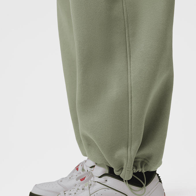 Jordan Brooklyn Oversized Fleece Cargo Pants vert 101076 5