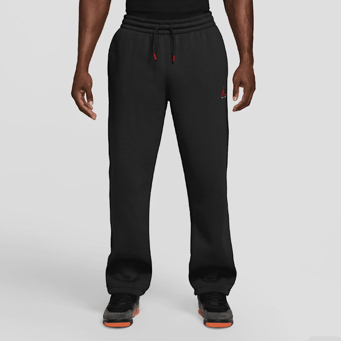 Jordan Brooklyn Statement Fleece Open-Hem Pants schwarz 101074 1