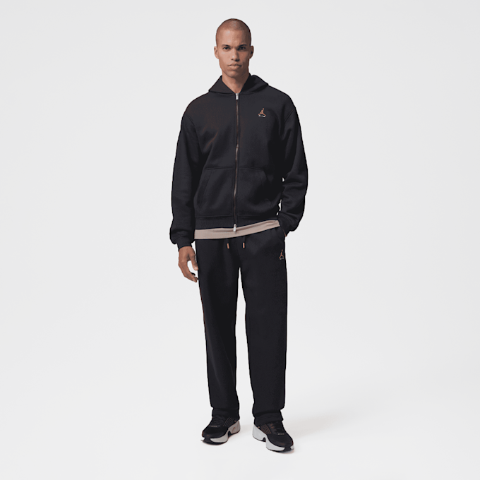 Jordan Brooklyn Statement Fleece Open-Hem Pants nero 101074 6