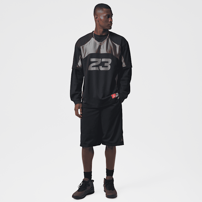 Jordan Brooklyn Mesh Cat Scratch Shorts noir 101084 8