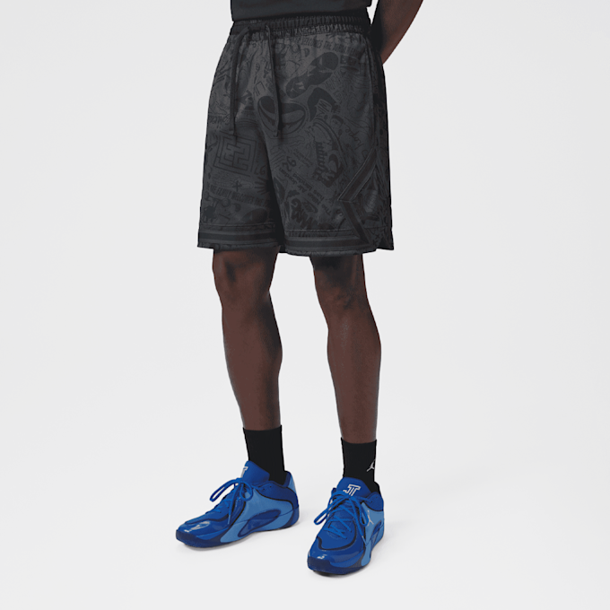 Jordan Dri-FIT Sport All-Over-Print Diamond Short czarny 101095 1
