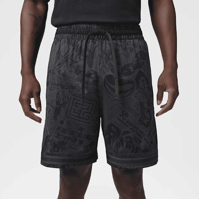 Jordan Dri-FIT Sport All-Over-Print Diamond Short schwarz 101095 2