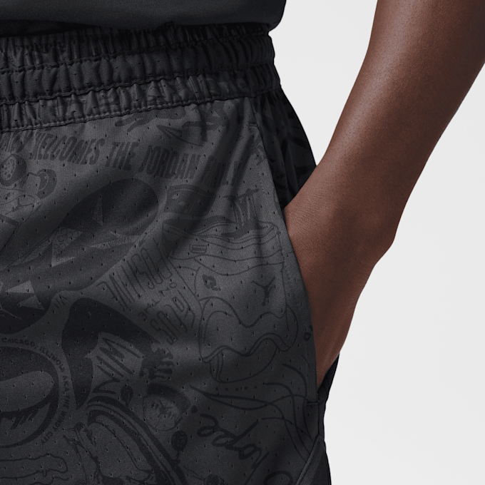 Jordan Dri-FIT Sport All-Over-Print Diamond Short schwarz 101095 4