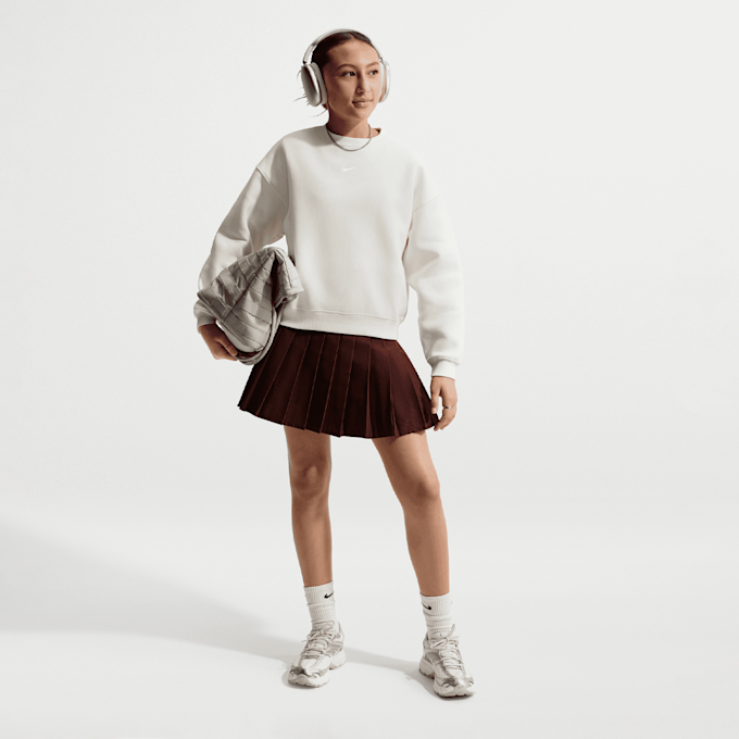 Jordan Sportswear Studio Boxy Fleece Crew-Neck beige 101307 4