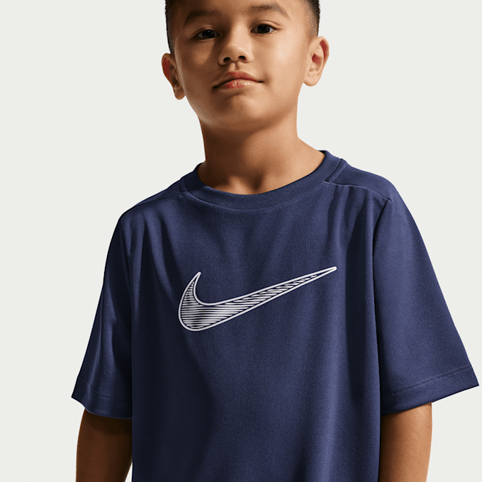 Nike   Dri-FIT Multi Shortsleeve Top niebieski 101515 3