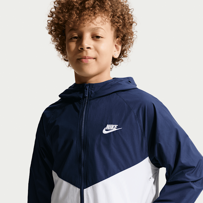 Nike   Sportswear Repel Windrunner Hooded Jacket blauw 101525 2