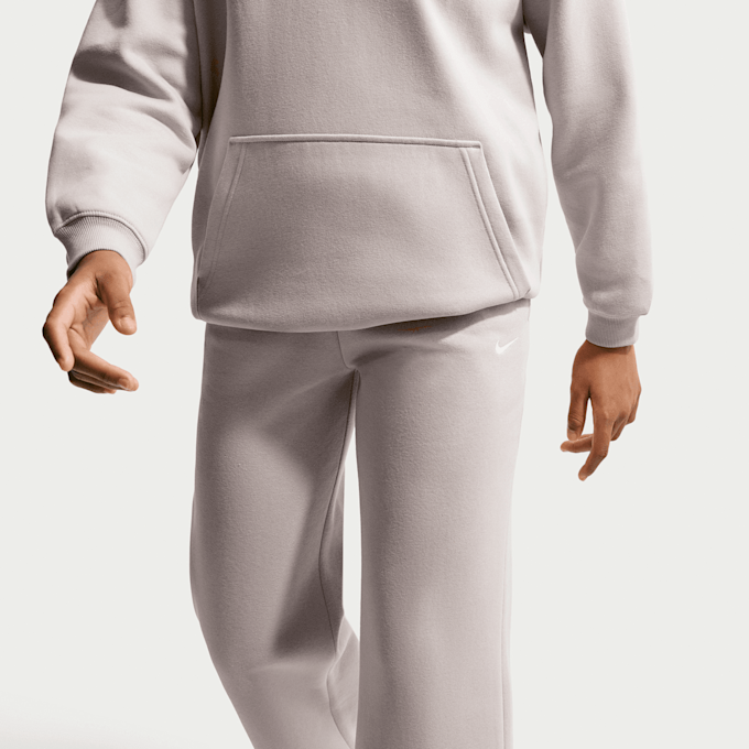 Nike   Sportswear Studio Fleece Open-Hem Pants grijs 101524 4