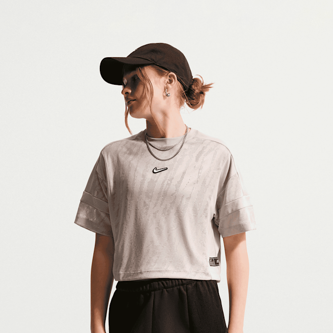 Nike   Sportswear Mesh Coverup Dance Top bež 101523 1