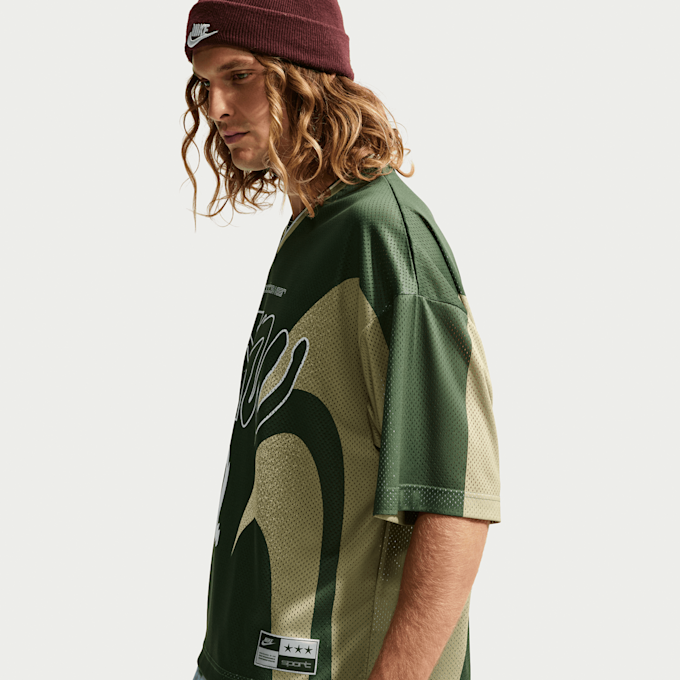 Nike   Sportswear Loose Mesh T-Shirt groen 101388 3