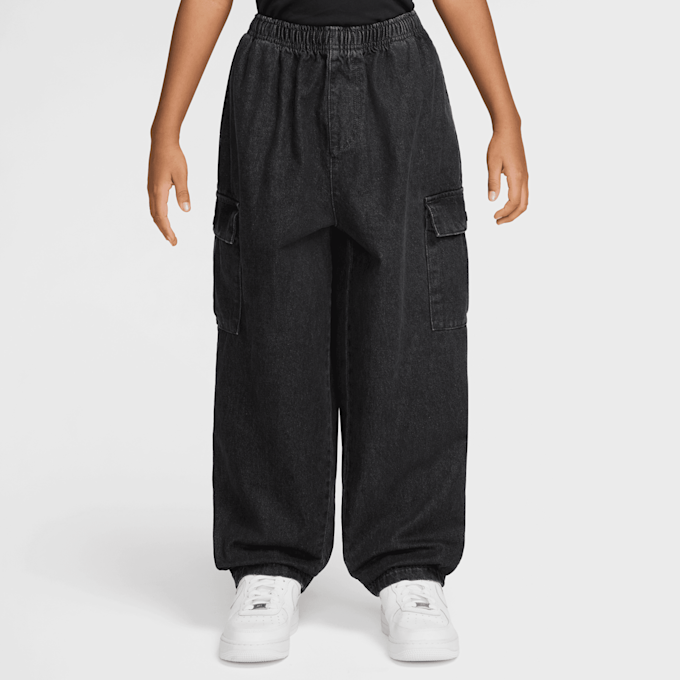 Nike   Sportswear Collection Denim Cargo Pants szary 101311 1