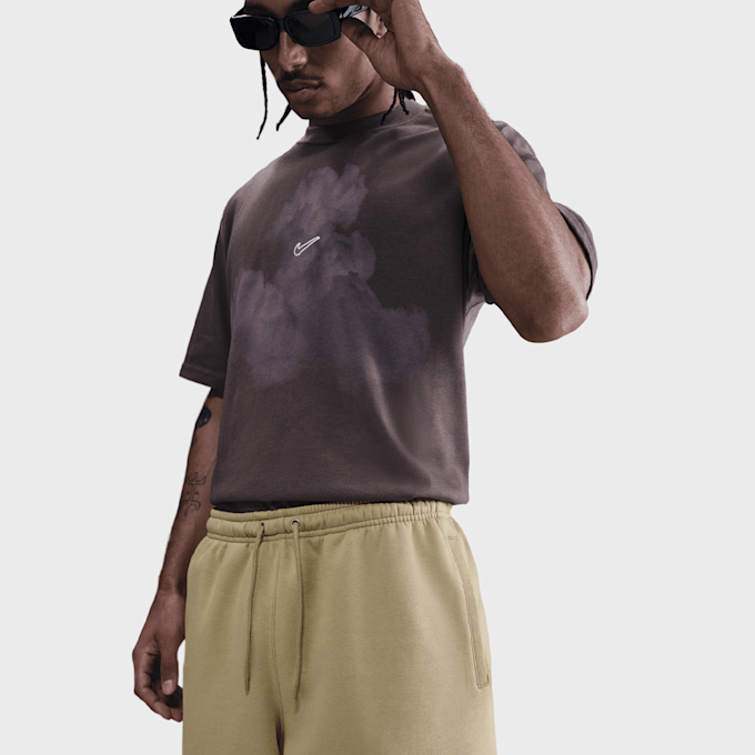 Nike   Club Graphic Short beż 101384 3