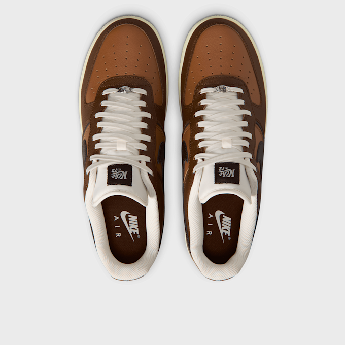 Nike   Air Force 1 '07 LV8 brązowy 101429 6